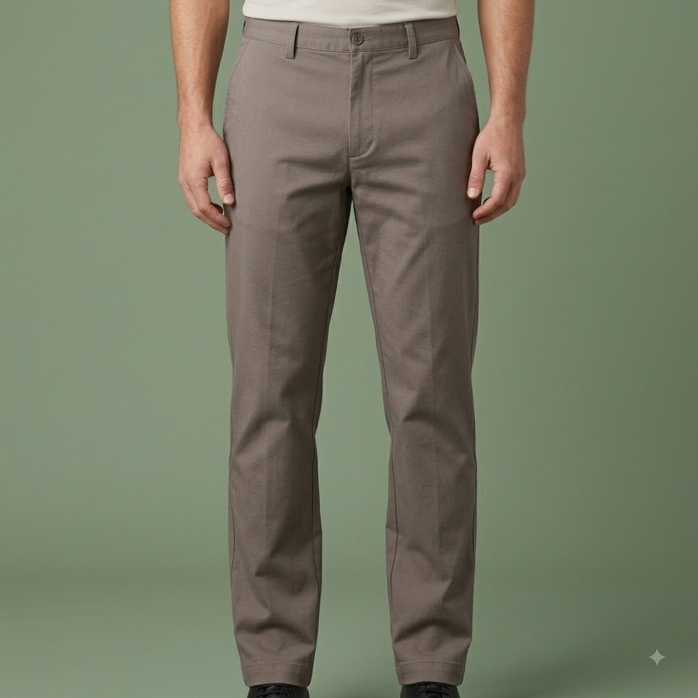 FootJoy Golf Pants Mens 36x30 Gray Performance Stretch Flat Front